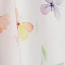 1950s Hot Pink and White Butterfly Print Rye Swing Skirt Clothing Unique Vintage Skirts