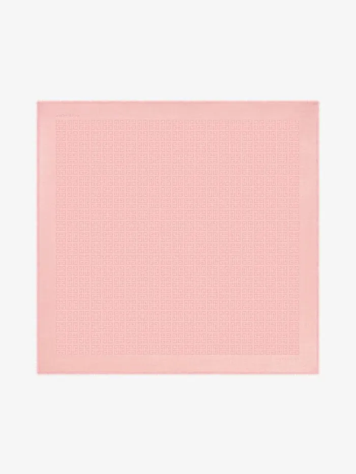 4g Shawl In Silk And Wool With Lurex Old Pink Women Givenchy Scarves
