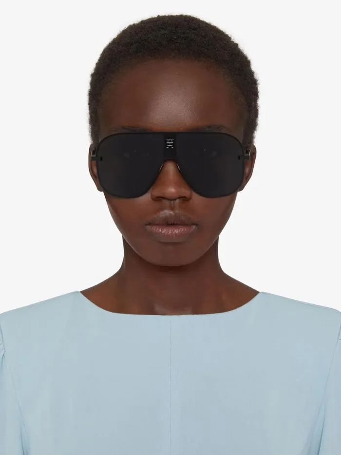 4gem Unisex Sunglasses In Metal Black WomenMen Givenchy Sunglasses
