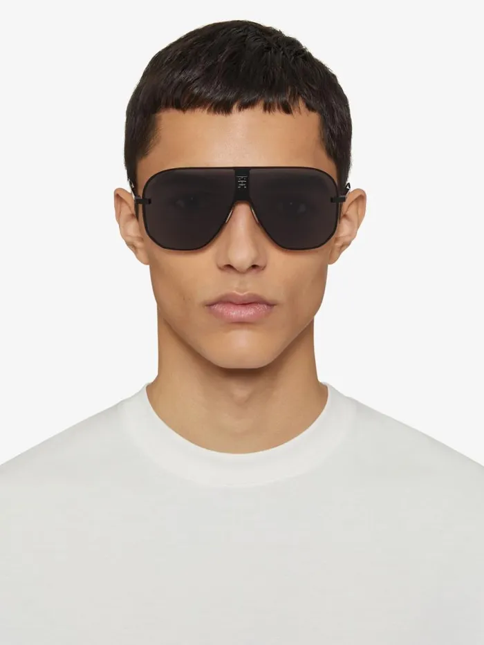 4gem Unisex Sunglasses In Metal Black WomenMen Givenchy Sunglasses