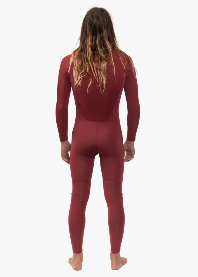 7 Seas 43 Full Chest Zip Wetsuit Blood Men Vissla Wetsuits