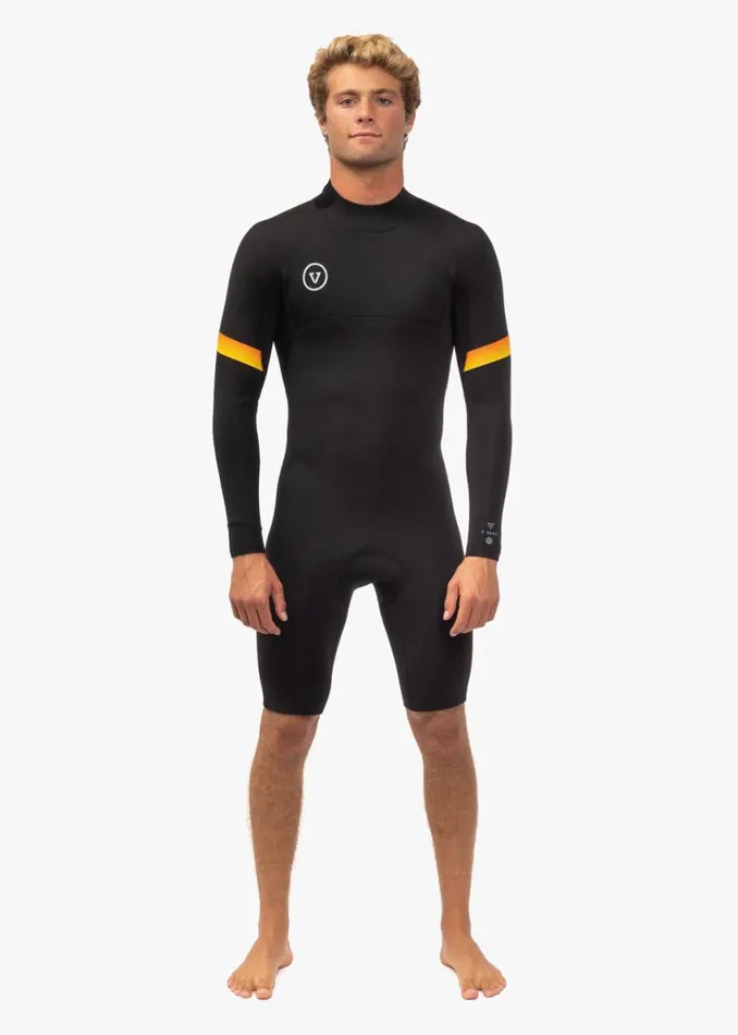 7 Seas Raditude 22 LS Spring Wetsuit Black 3 Men Vissla Wetsuits