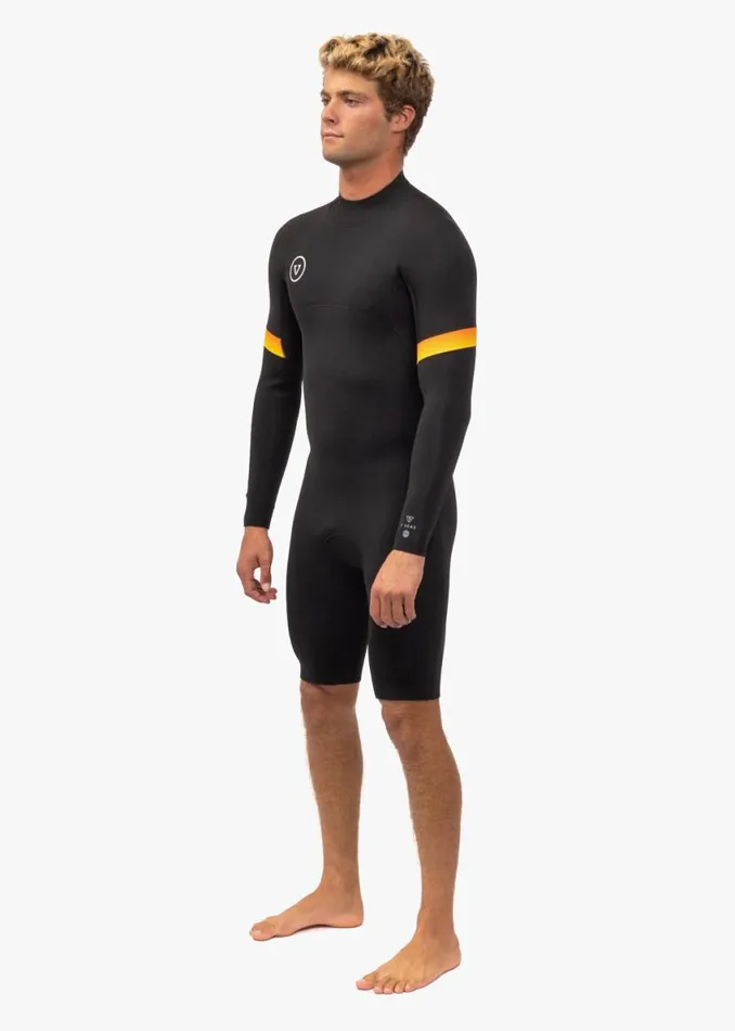 7 Seas Raditude 22 LS Spring Wetsuit Black 3 Men Vissla Wetsuits