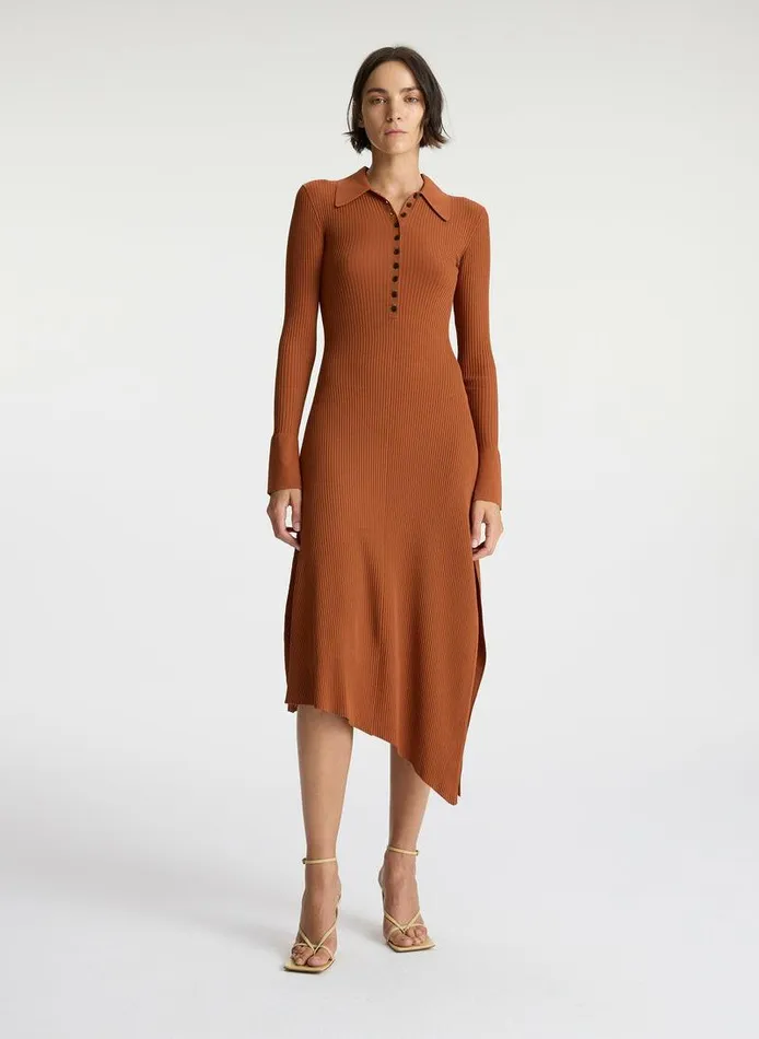 Accessories Women ALC Lance Knit Dress Cognac