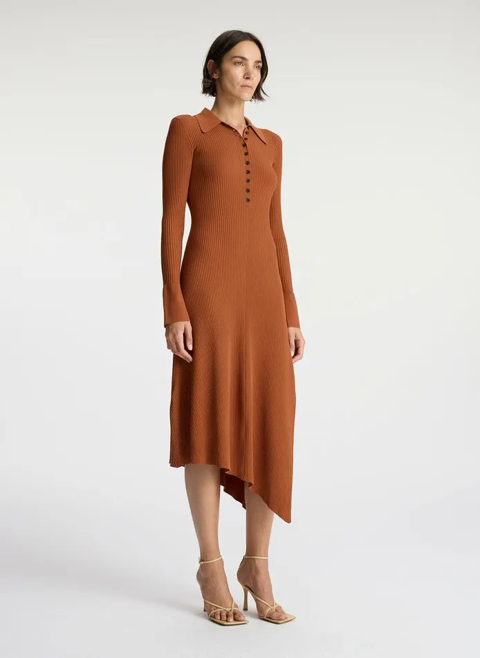 Accessories Women ALC Lance Knit Dress Cognac Accessories Women ALC Lance Knit Dress Cognac