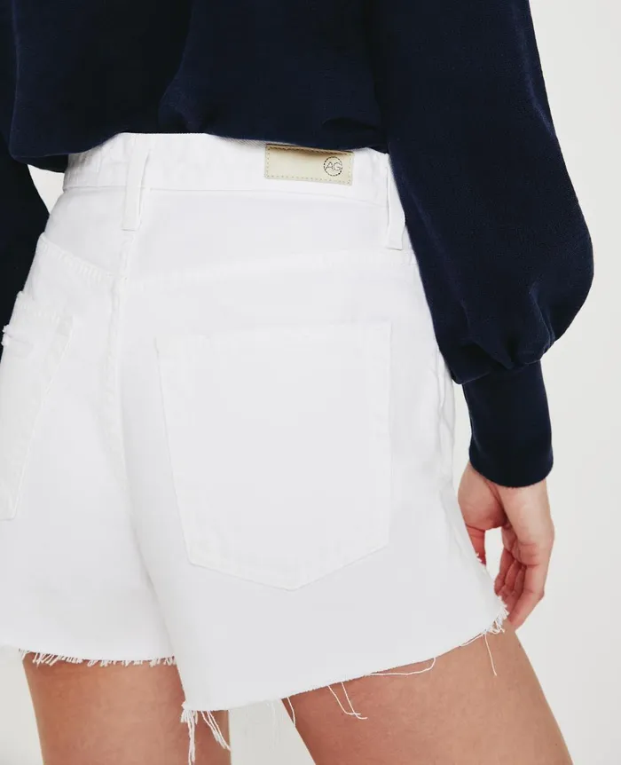 AG Jeans Alexxis Short Authentic White Destructed Women Skirts and Shorts AG Jeans Alexxis Short Authentic White Destructed Women Skirts and Shorts