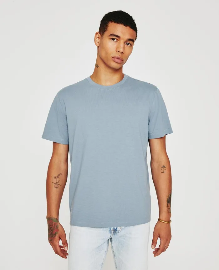 AG Jeans Bryce Crew Coldwater Slate Men Tees