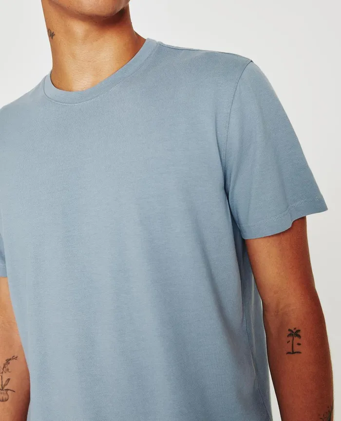 AG Jeans Bryce Crew Coldwater Slate Men Tees AG Jeans Bryce Crew Coldwater Slate Men Tees