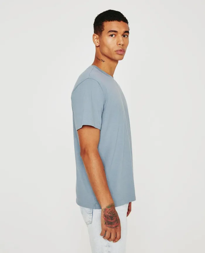 AG Jeans Bryce Crew Coldwater Slate Men Tees AG Jeans Bryce Crew Coldwater Slate Men Tees