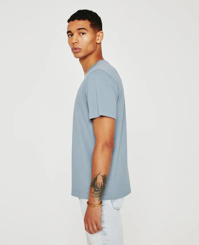 AG Jeans Bryce Crew Coldwater Slate Men Tees AG Jeans Bryce Crew Coldwater Slate Men Tees