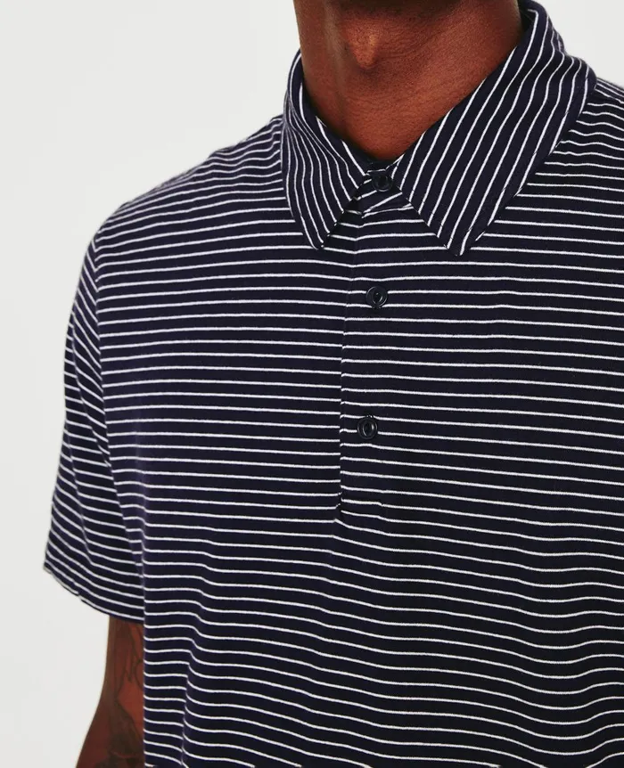 AG Jeans Bryce Polo Deep Aegeantrue White Men Polos AG Jeans Bryce Polo Deep Aegeantrue White Men Polos