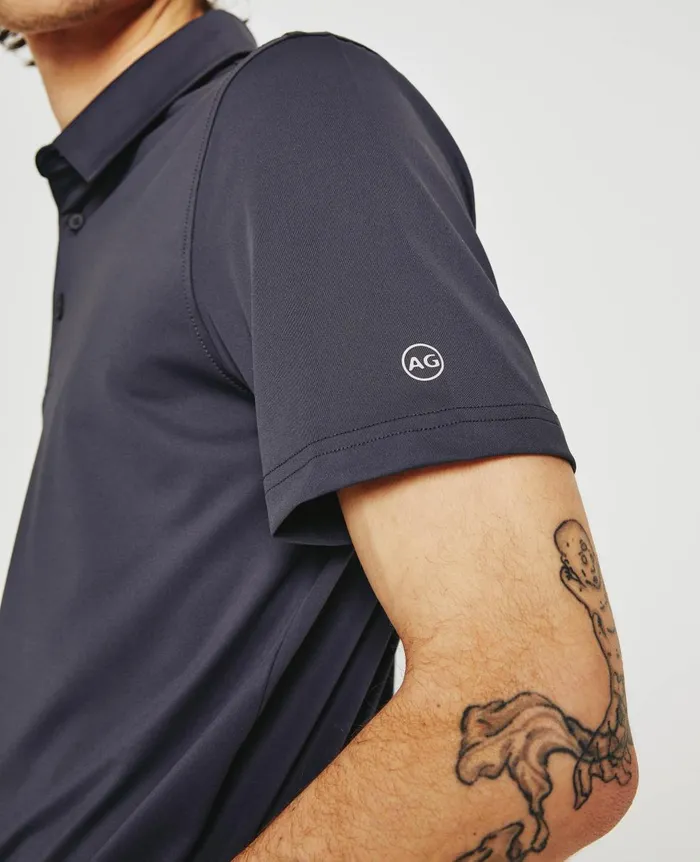 AG Jeans Bryce Polo Ink Stone Men Polos AG Jeans Bryce Polo Ink Stone Men Polos