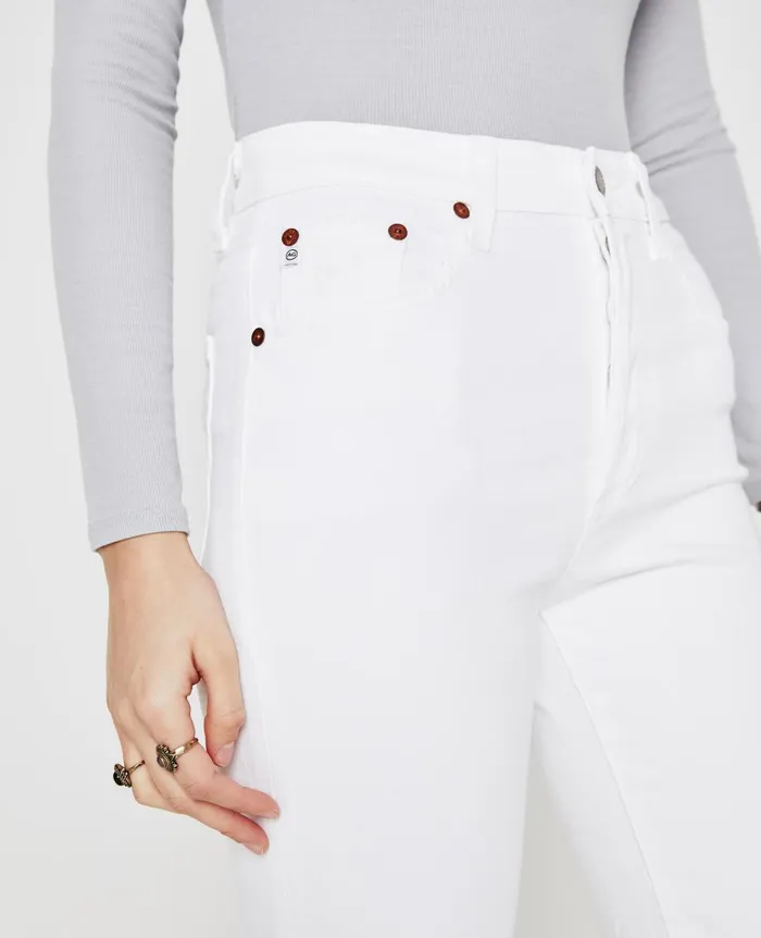 AG Jeans Kinsley Authentic White Destructed Women Denim AG Jeans Kinsley Authentic White Destructed Women Denim