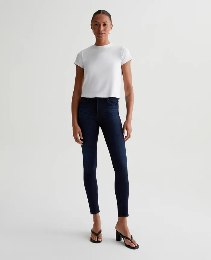 AG Jeans Legging Ankle Coal Grey Women Denim