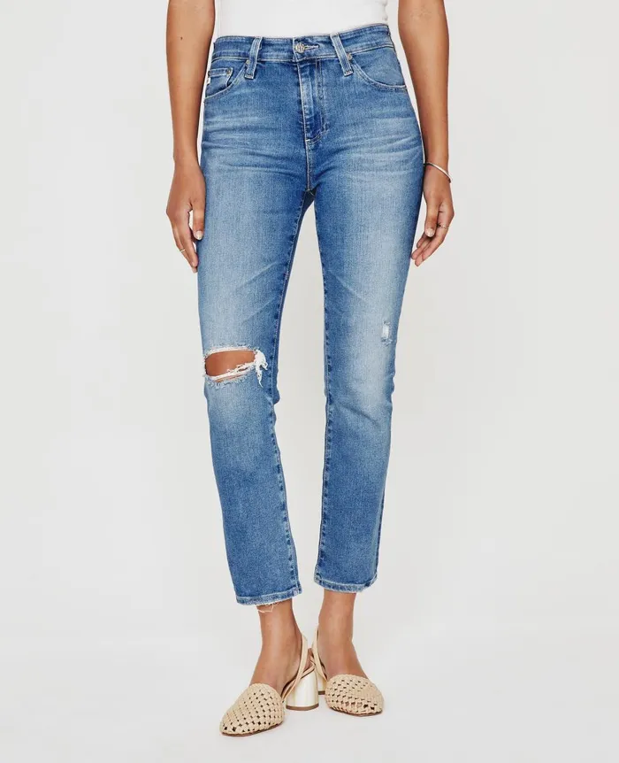 AG Jeans Mari Crop 18 Years Santa Fe Women Denim AG Jeans Mari Crop 18 Years Santa Fe Women Denim