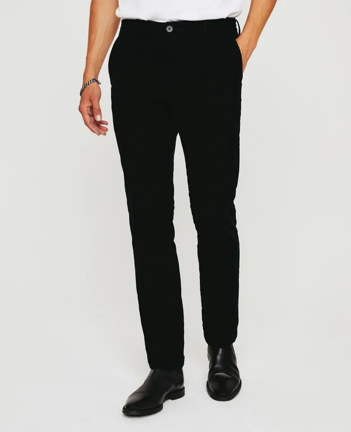 AG Jeans Marshall Pure Black Men Pants AG Jeans Marshall Pure Black Men Pants