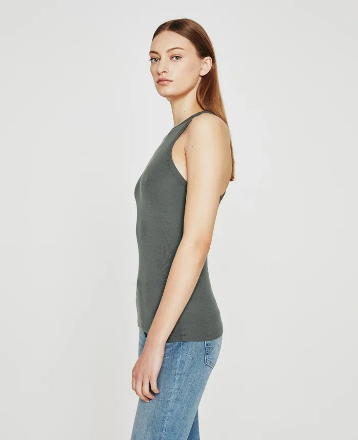 AG Jeans Orso Tank Armory Green Women Tees and Tanks AG Jeans Orso Tank Armory Green Women Tees and Tanks