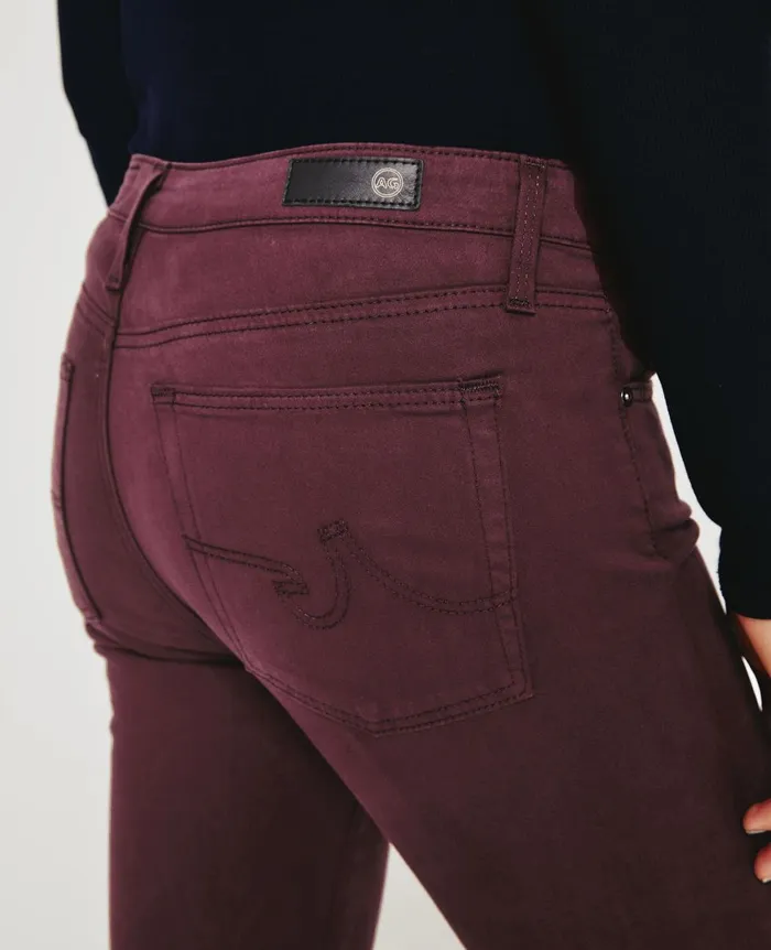 AG Jeans Prima Maroon Peak Women Pants AG Jeans Prima Maroon Peak Women Pants