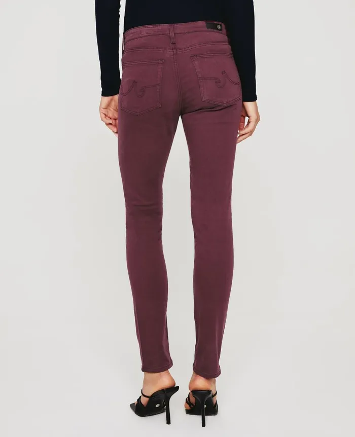 AG Jeans Prima Maroon Peak Women Pants AG Jeans Prima Maroon Peak Women Pants