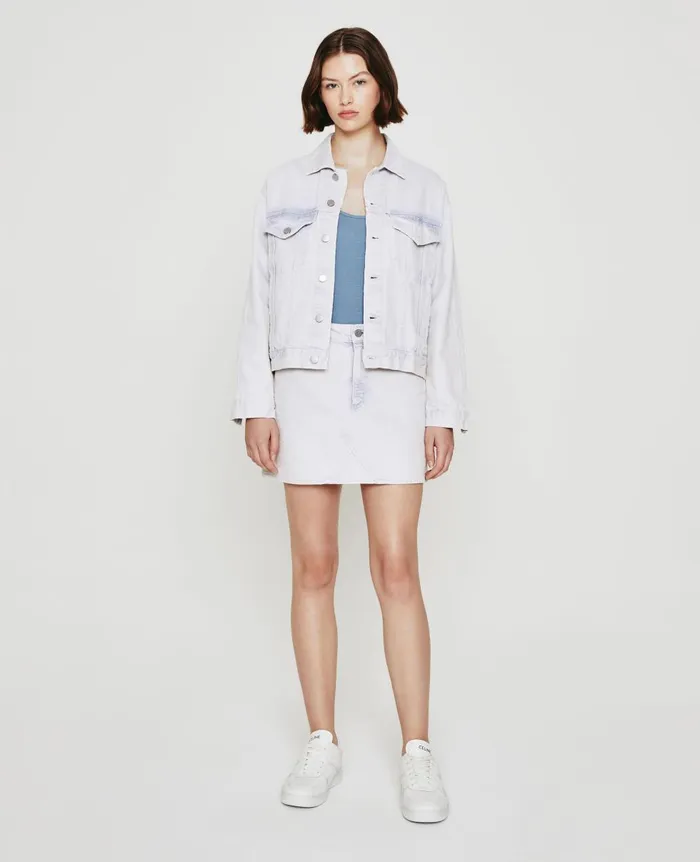 AG Jeans Remy Skirt Vp Icy Lavender Women Skirts and Shorts
