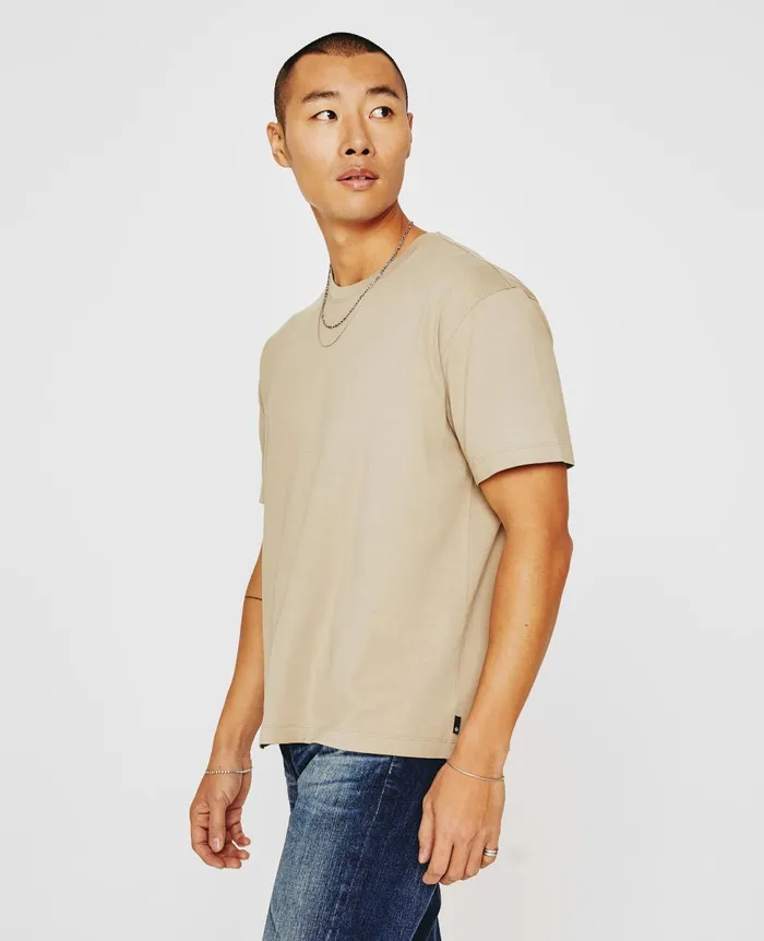 AG Jeans Wesley Crew Dry Dust Men Tees AG Jeans Wesley Crew Dry Dust Men Tees