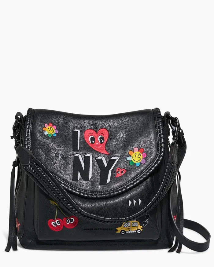 AK X ISCREAMCOLOUR Shoulder Black Women Aimee Kestenberg Satchels