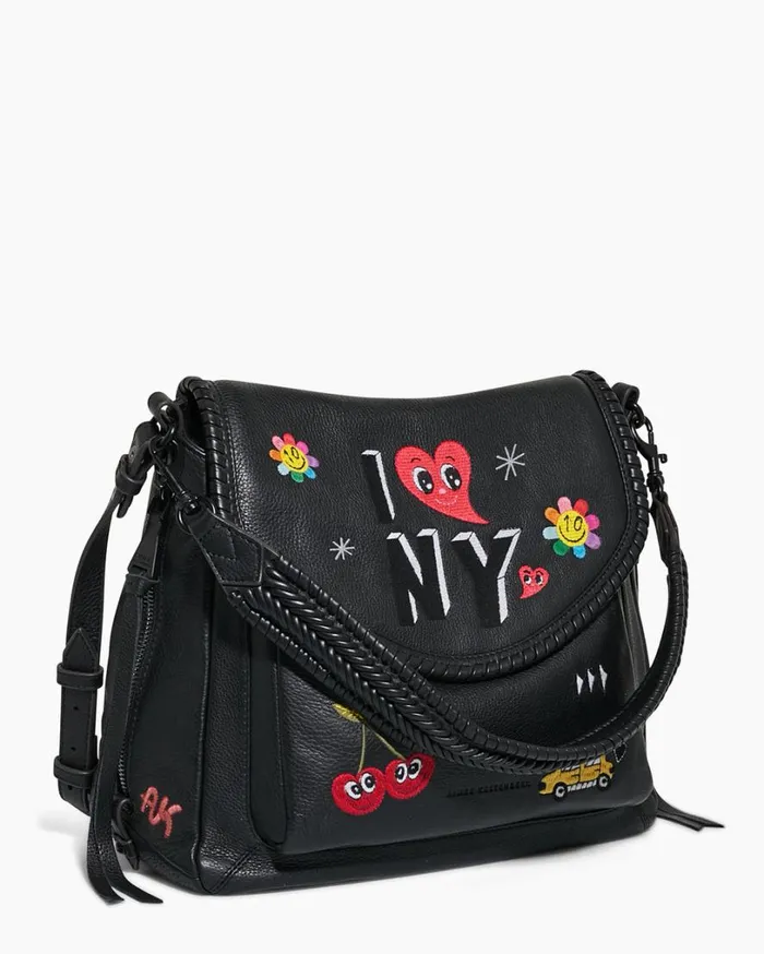 AK X ISCREAMCOLOUR Shoulder Black Women Aimee Kestenberg Satchels