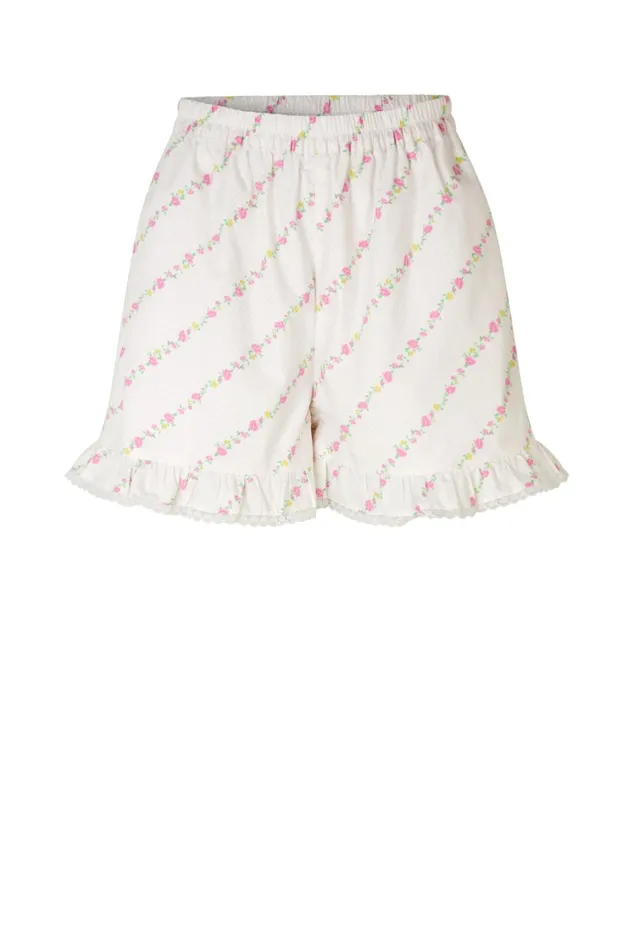 Alessia Shorts 8211 Floral Dot Women Cras Skirts and Shorts