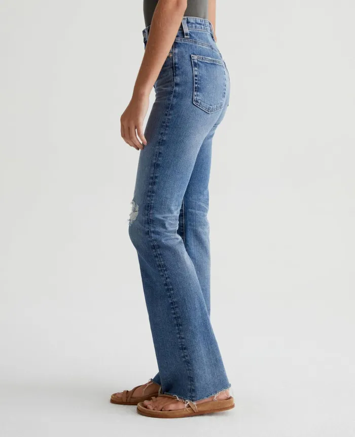 Alexxis Boot 17 Years Lagoon Destructed Women AG Jeans Denim Alexxis Boot 17 Years Lagoon Destructed Women AG Jeans Denim