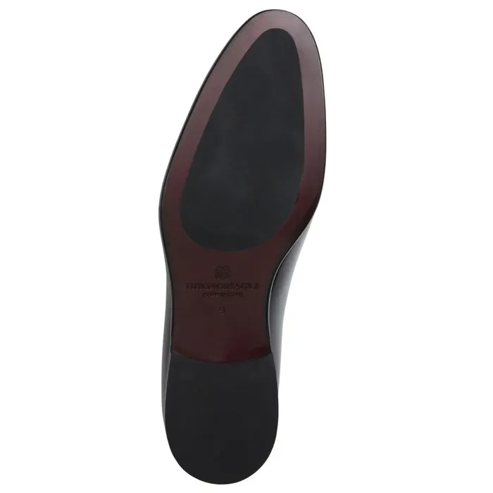 Angelo Whole Cut Oxford Black Patent Men Bruno Magli Laceups and Oxfords