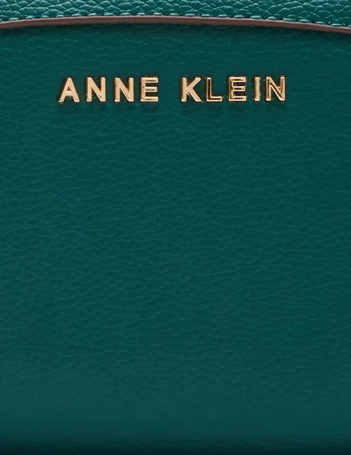 Anne Klein AK Small Curved Wallet Emerald Women Handbags