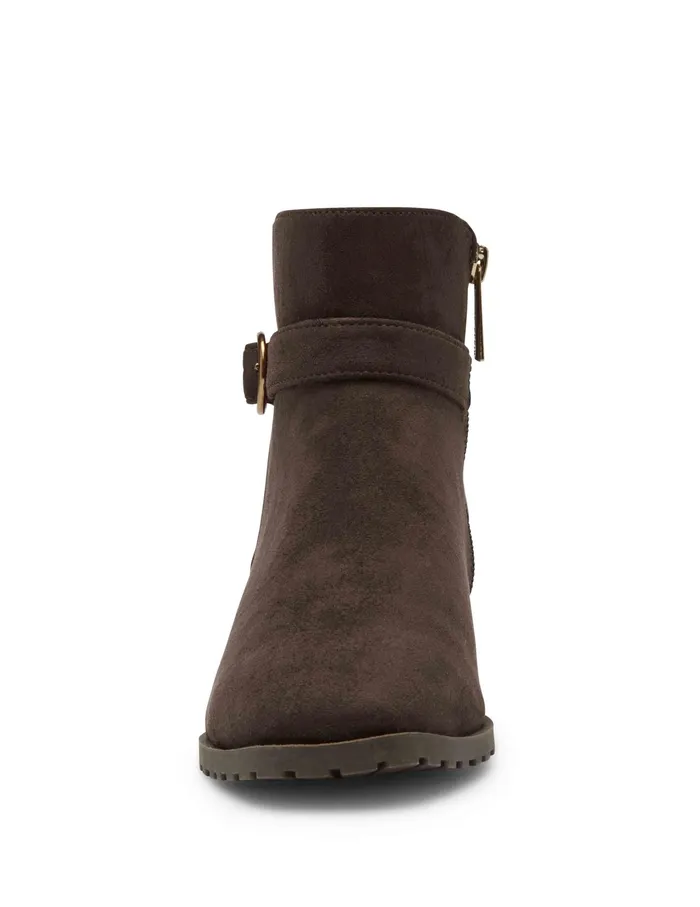 Anne Klein Caroline Boot Dk Brown Ms Women Shoes