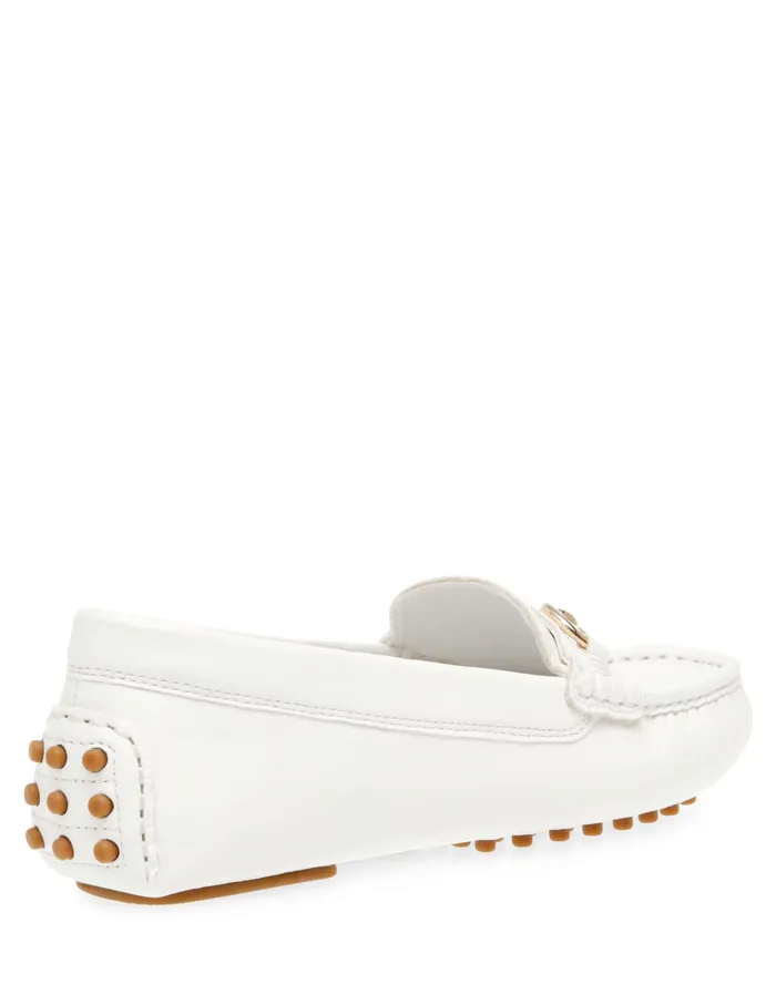 Anne Klein Celeste Moc White Women Shoes