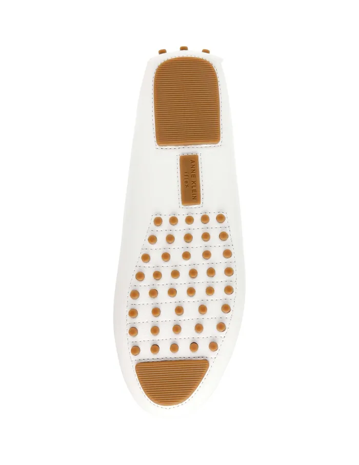Anne Klein Celeste Moc White Women Shoes