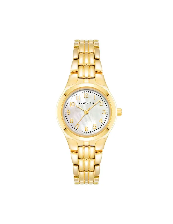 Anne Klein Classic Easy To Read Dial Watch Goldtone Women Watches 038 Jewelry