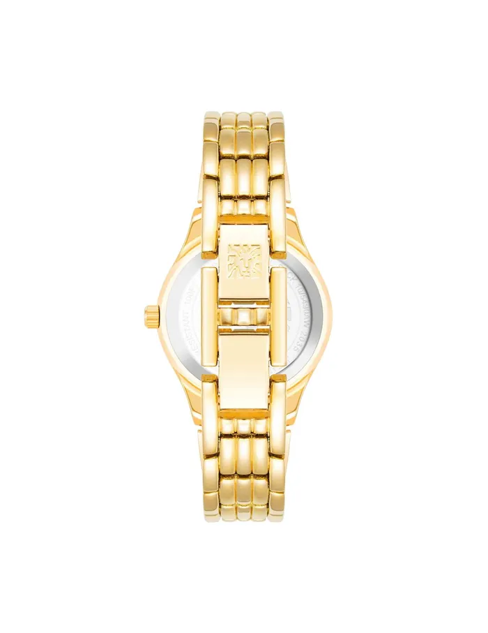 Anne Klein Classic Easy To Read Dial Watch Goldtone Women Watches 038 Jewelry