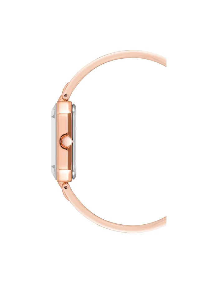 Anne Klein Diamond Dial Bangle Watch Blush Pink Women Watches 038 Jewelry