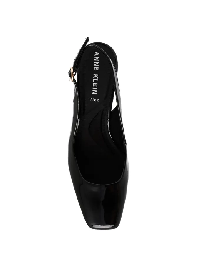 Anne Klein Lizette Dress Pump Black Patent Women Shoes