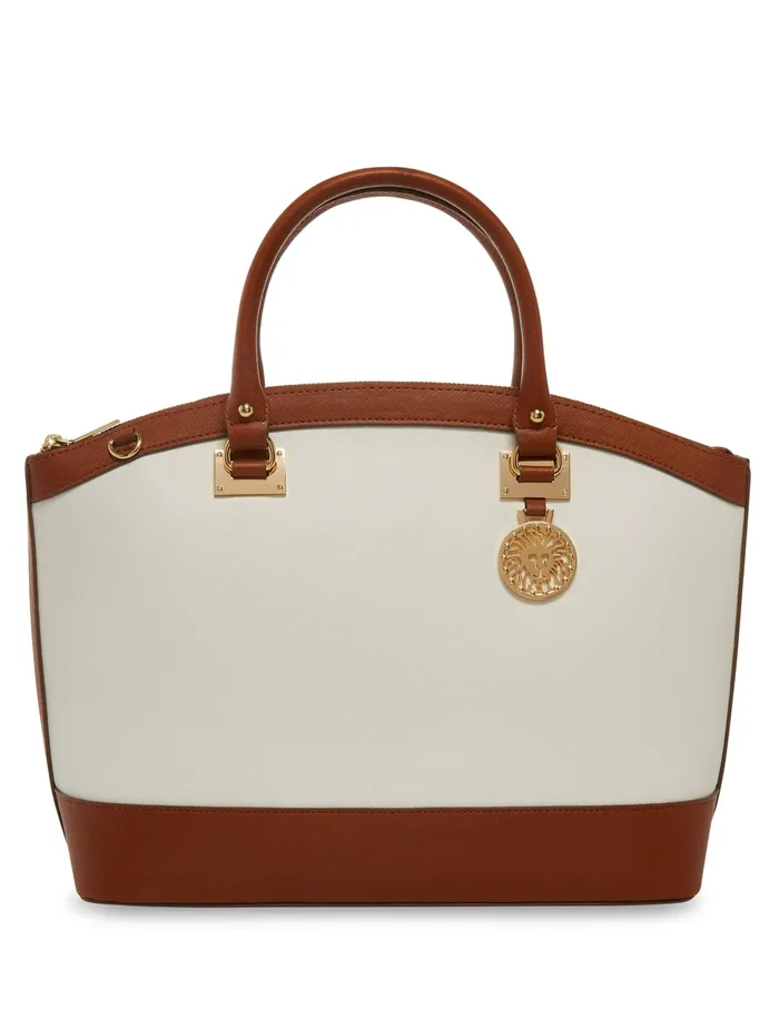 Anne Klein New Recruits Dome Satchel Anne White Women Handbags