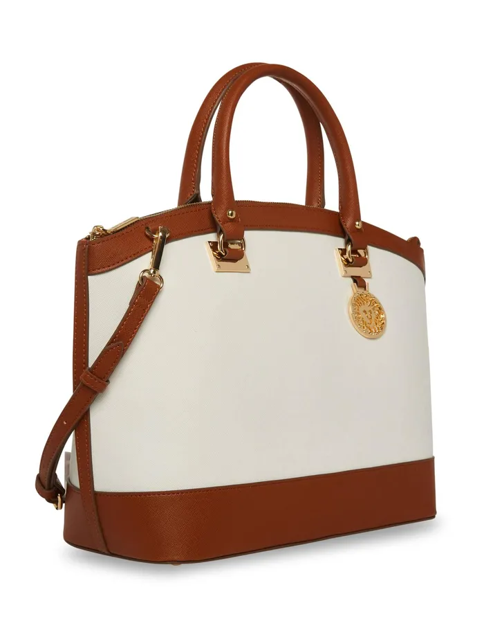 Anne Klein New Recruits Dome Satchel Anne White Women Handbags