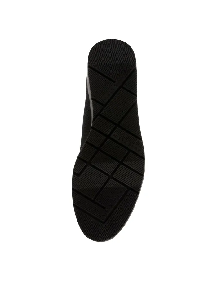 Anne Klein Quaid Sneaker Wedge Black Women Shoes