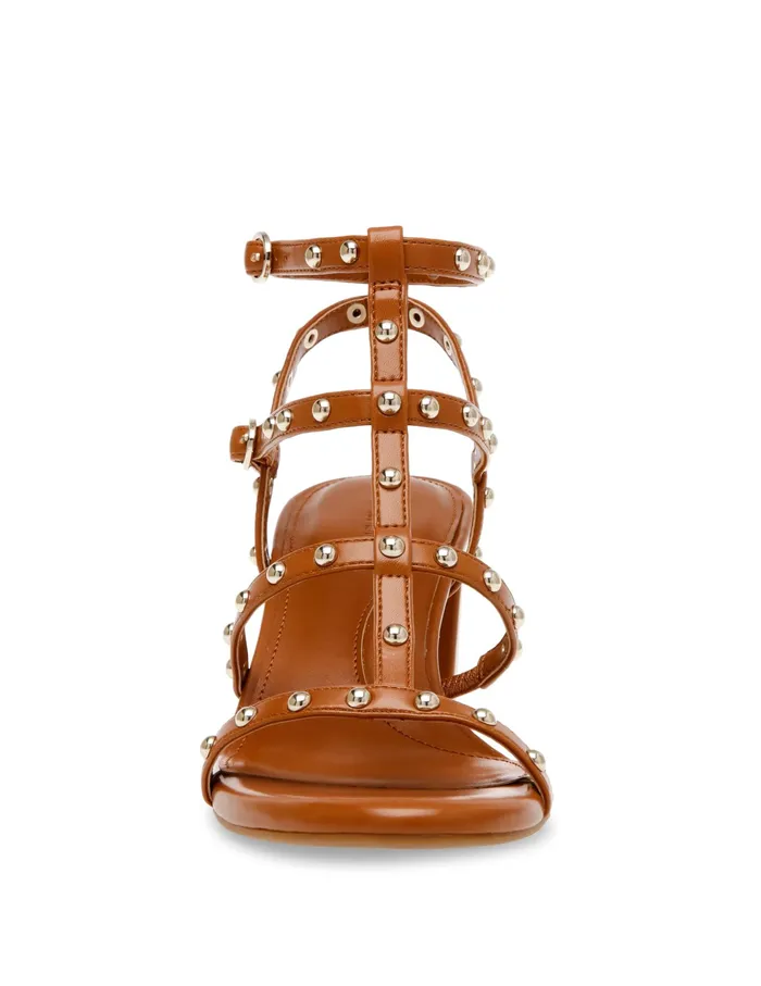 Anne Klein Ruth Dress Sandal Cognac Women Shoes
