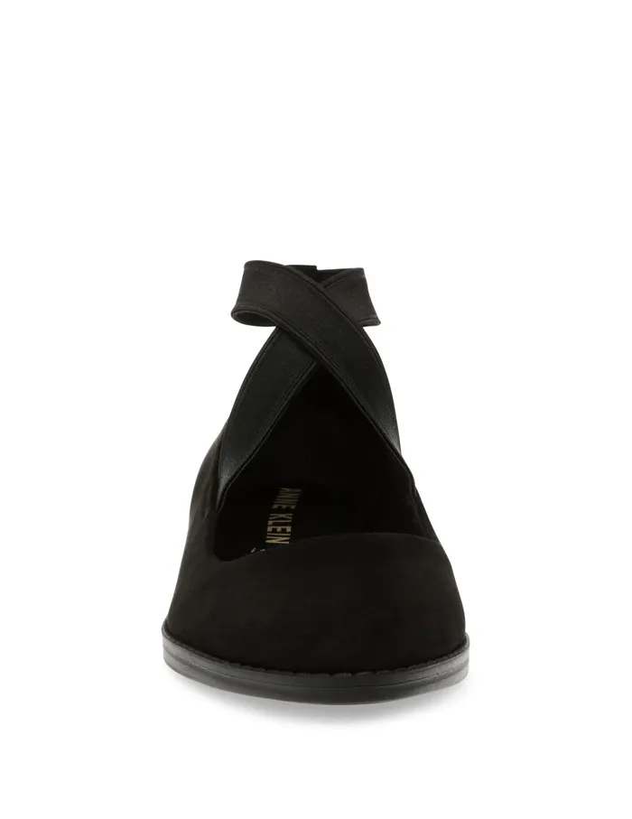 Anne Klein Sage Ballet Flat Black Women Shoes