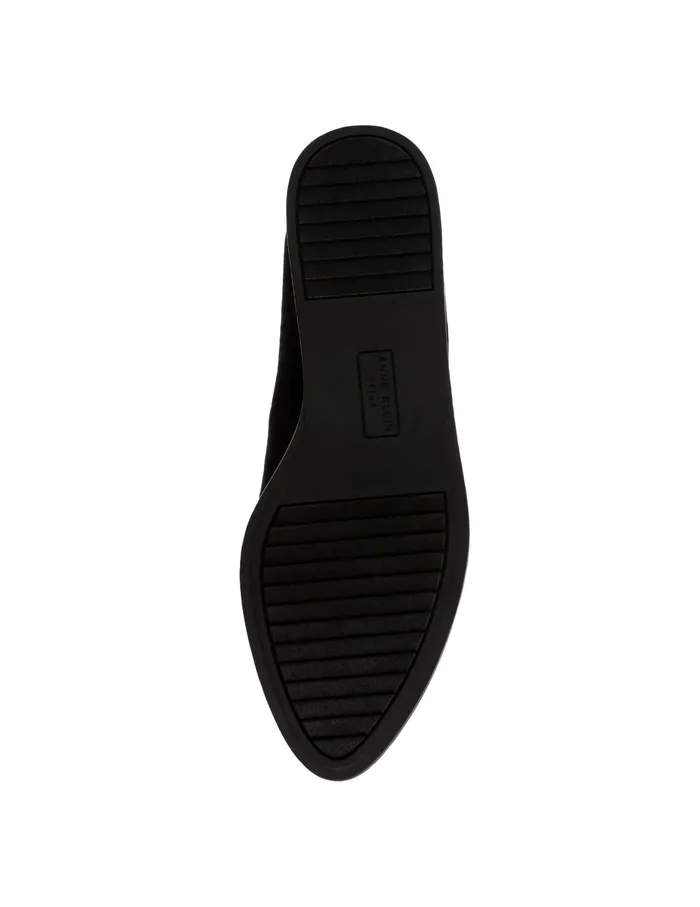 Anne Klein Sage Ballet Flat Black Women Shoes