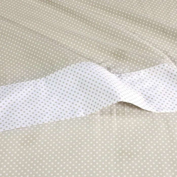 Anne Klein Westhill Dot Sheet Set Oat Women Home