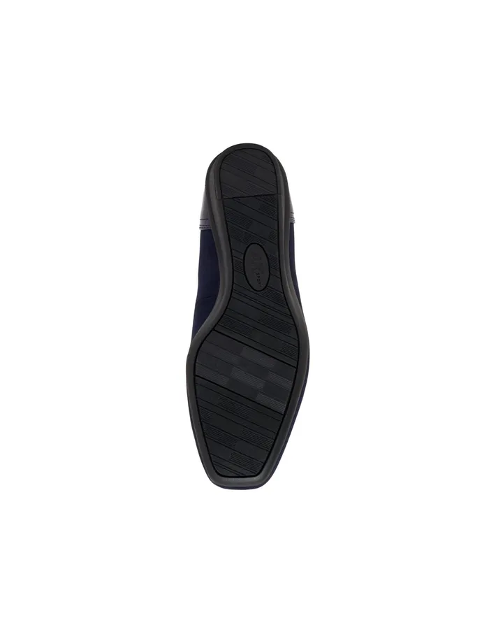 Anne Klein Wisher Wedge Navy Multi Fabric Women Shoes