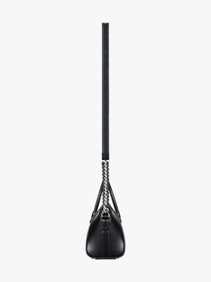 Antigona Toy Bag In Box Leather Black Women Givenchy Micro Bags