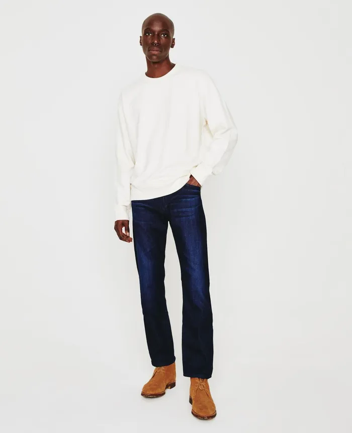Arc Crew White Cream Men AG Jeans Sweatshirts Arc Crew White Cream Men AG Jeans Sweatshirts