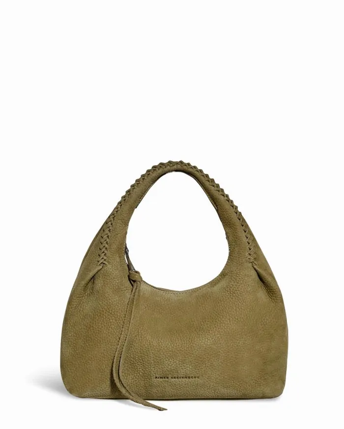 Aura Handheld Soft Olive Nubuck Women Aimee Kestenberg Satchels