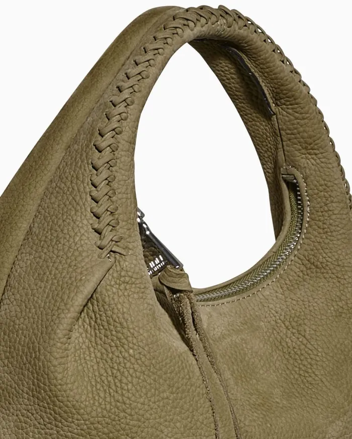 Aura Handheld Soft Olive Nubuck Women Aimee Kestenberg Satchels